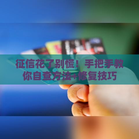 征信花了别慌！手把手教你自查方法+修复技巧