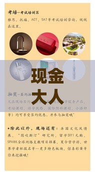 现金大人系列口子有哪些？3分钟揭秘最全攻略！