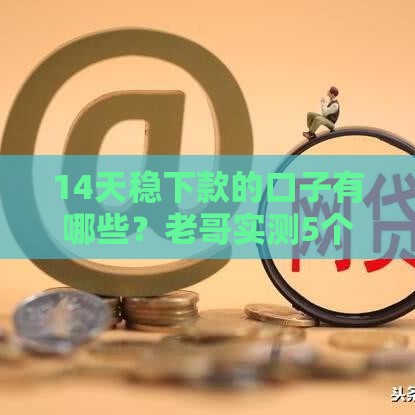 14天稳下款的口子有哪些？老哥实测5个正规靠谱平台