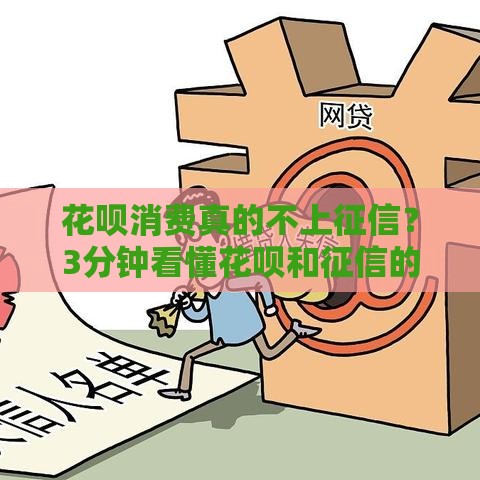 花呗消费真的不上征信？3分钟看懂花呗和征信的关系