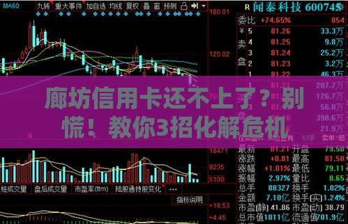 廊坊信用卡还不上了？别慌！教你3招化解危机