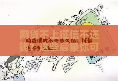 网贷不上征信不还钱？这些后果你可能想不到