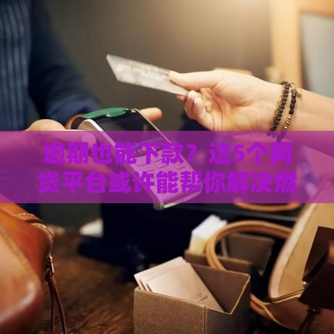 逾期也能下款？这5个网贷平台或许能帮你解决燃眉之急