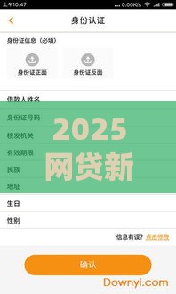 2025网贷新攻略：信用门槛低也能下款？这些渠道别错过