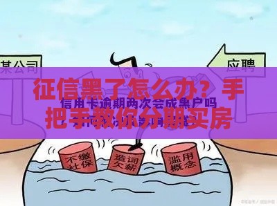 征信黑了怎么办？手把手教你分期买房避坑必看