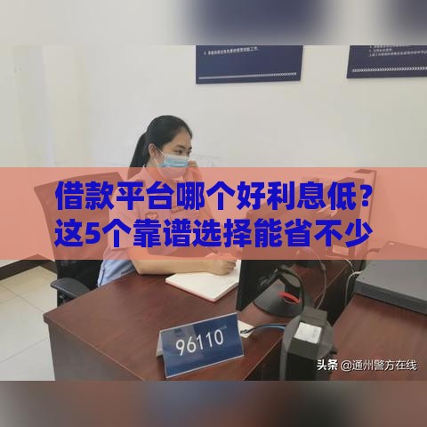 借款平台哪个好利息低？这5个靠谱选择能省不少钱！
