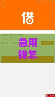 急用钱怎么办？这几种快速借款方式或许能救急（征信不好也能试试）