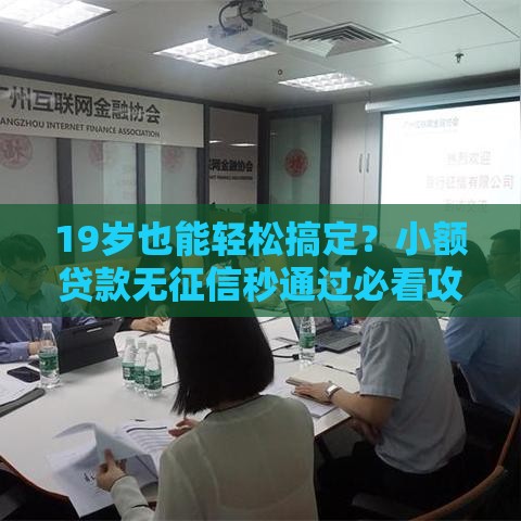 19岁也能轻松搞定？小额贷款无征信秒通过必看攻略！