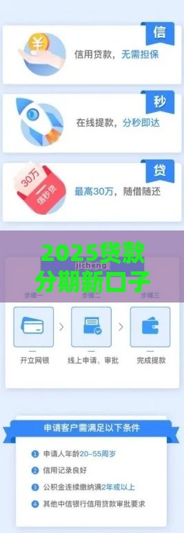2025贷款分期新口子怎么选？这5个渠道最靠谱