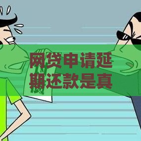 网贷申请延期还款是真的吗？必看避坑攻略！