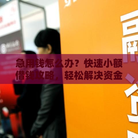 急用钱怎么办？快速小额借钱攻略，轻松解决资金难题！