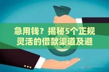 急用钱？揭秘5个正规灵活的借款渠道及避坑指南