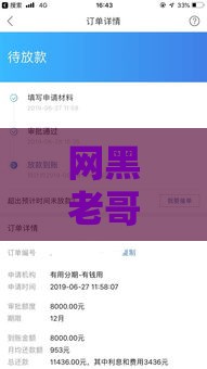 网黑老哥实测这5个口子还能下款