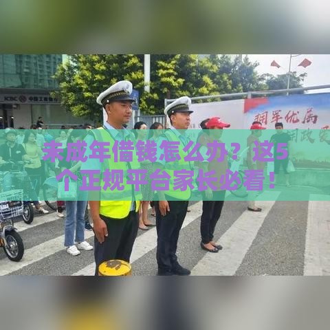 未成年借钱怎么办？这5个正规平台家长必看！