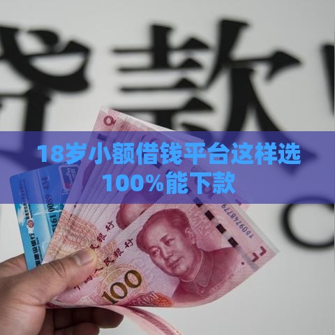 18岁小额借钱平台这样选100%能下款