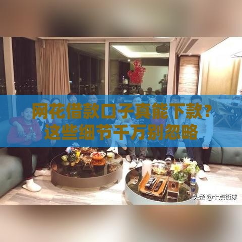 网花借款口子真能下款？这些细节千万别忽略