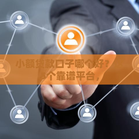 小额贷款口子哪个好？这5个靠谱平台，