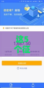 这5个征信问题也能下款的口子真实分享