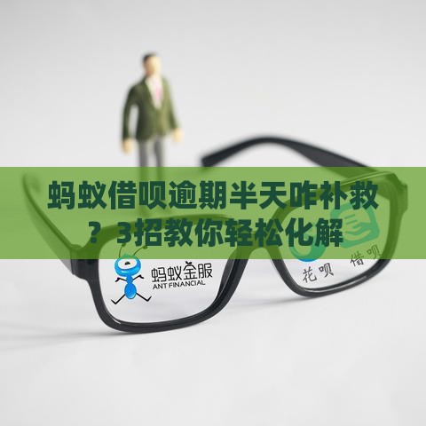 蚂蚁借呗逾期半天咋补救？3招教你轻松化解