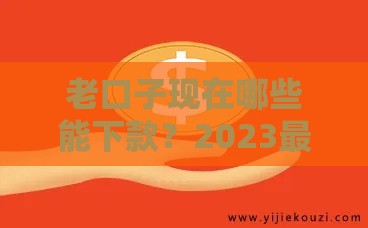 老口子现在哪些能下款？2023最新靠谱平台盘点，这几个通过率高！