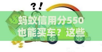 蚂蚁信用分550也能买车？这些低分购车平台避坑攻略请收好