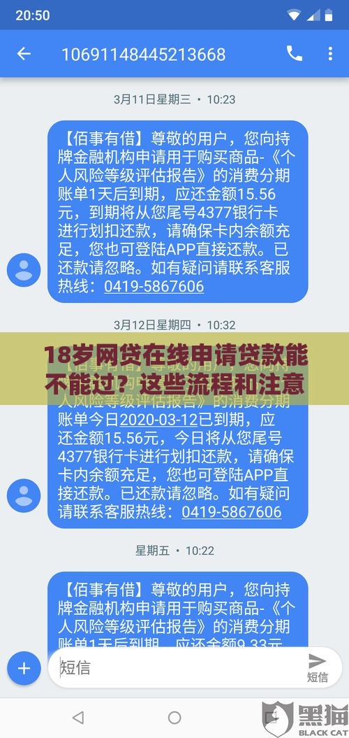 18岁网贷在线申请贷款能不能过？这些流程和注意事项要提前知道！