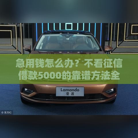 急用钱怎么办？不看征信借款5000的靠谱方法全解析！