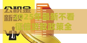 2025年最新不看征信贷款政策全解析