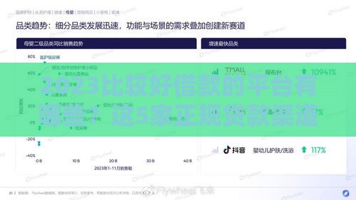 2023比较好借款的平台有哪些？这5家正规贷款渠道值得一试！