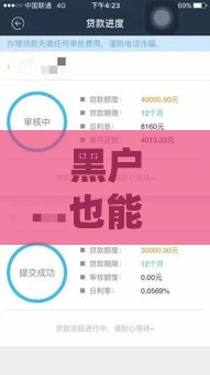 黑户也能贷款？揭秘5个真实下款的口子，这些细节别忽略！