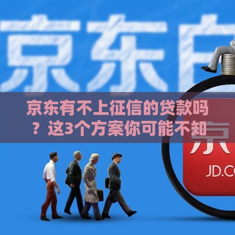 京东有不上征信的贷款吗？这3个方案你可能不知道！
