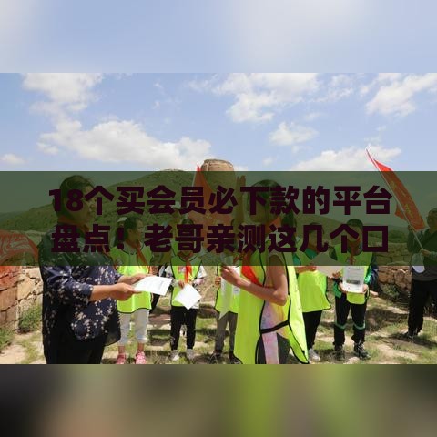 18个买会员必下款的平台盘点！老哥亲测这几个口子通过率高