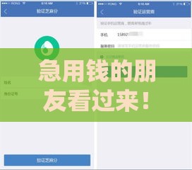 急用钱的朋友看过来！这些新口子不上征信也能下款？