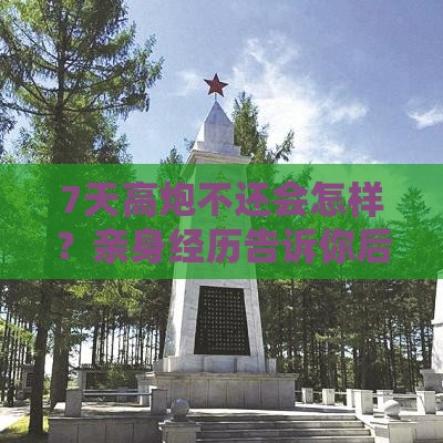 7天高炮不还会怎样？亲身经历告诉你后果多严重