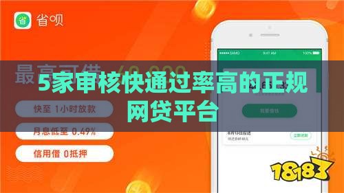 5家审核快通过率高的正规网贷平台