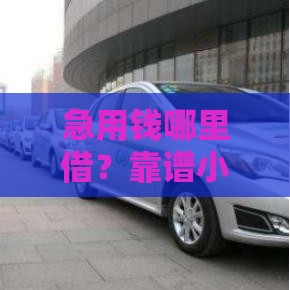 急用钱哪里借？靠谱小额借款平台避坑指南