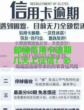 邮储信用卡逾期几天上征信？必看影响解析！
