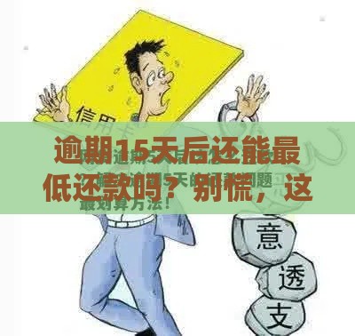 逾期15天后还能最低还款吗？别慌，这些补救方法要记牢！