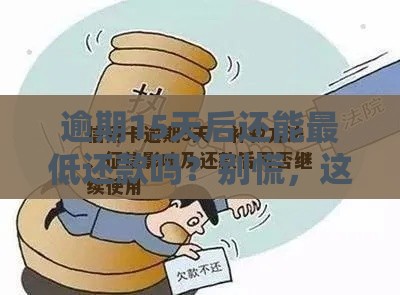 逾期15天后还能最低还款吗？别慌，这些补救方法要记牢！