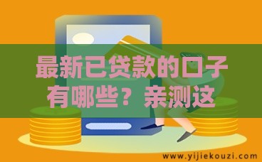 最新已贷款的口子有哪些？亲测这5个渠道下款快、门槛低！