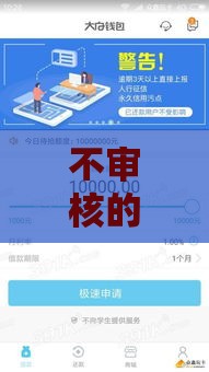 不审核的贷款软件是真的吗？揭秘背后3大猫腻