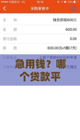 急用钱？哪个贷款平台2万额度好下款？这3个低门槛渠道亲测有效！