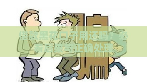 借款黑花口子用还吗？必看后果与正确处理