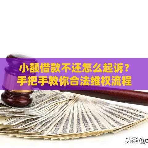 小额借款不还怎么起诉？手把手教你合法维权流程