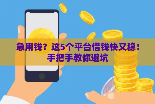 急用钱？这5个平台借钱快又稳！手把手教你避坑