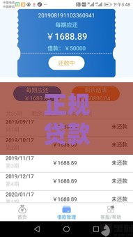 正规贷款秒下款攻略全解析