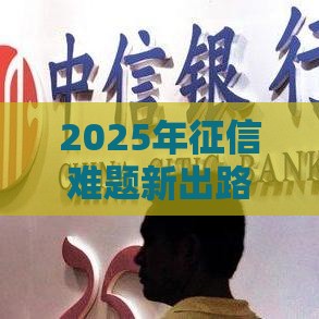 2025年征信难题新出路？这5家机构专解燃眉之急