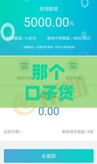 那个口子贷款不上征信？这5个渠道或许能帮你应急（附避坑指南）