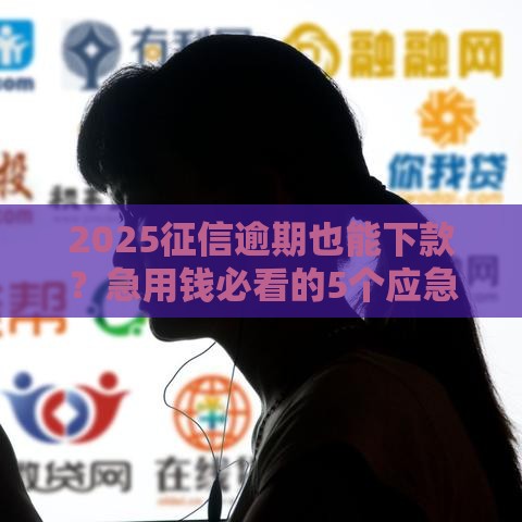 2025征信逾期也能下款？急用钱必看的5个应急口子推荐
