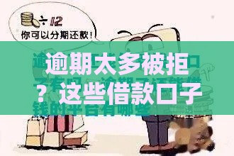 逾期太多被拒？这些借款口子还能用！避坑指南速看
